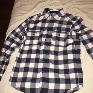 Navy blue Goodfellow & Co long sleeve flannel